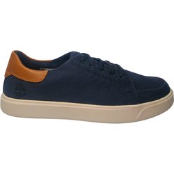 Scarpe Uomo Timberland Emerson Street Low Lace Sneaker Black Canvas