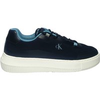 Scarpe Uomo Calvin Klein Jeans Sneakers basse, logo laterale, chiusura lacci