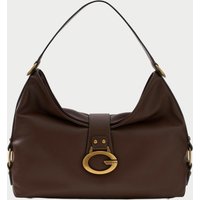 Guess Synthetic Shoulder Bag — Brown