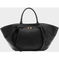 Guess Allegra Girlfriend Extra-Large Satchel Handbag - Black