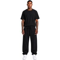 pants trousers Carhartt Wip mack sweat pant - black / wax