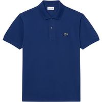 Lacoste Petit Piqué Cotton Polo Shirt — Blue
