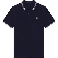 Fred Perry Twin Polo Shirt — Black