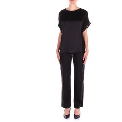 Manila Grace Pantaloni Nero