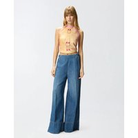 Pinko SPIAGGIA PANTALONE LIGHT DENIM SS26