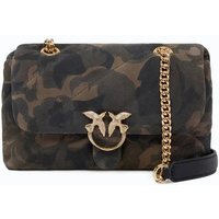 PINKO Borsa a mano e tracolla LOVE PUFF MINI CL SUEDE PRINT