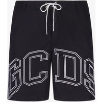 GCDS COSTUME ESSENTIALS LOUNGE LOGO SHORT SWIMSHORTS
