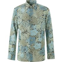 Camicia Stampa Floreale in Azzurro Tom Ford