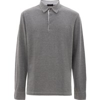 Polo Corneliani Grigia a Maniche lunghe