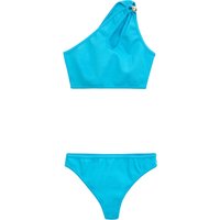 Bikini due Pezzi in Blu Turchese Bottega Veneta