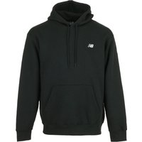 New Balance Men's Sport Essentials Fleece Hoodie - Black/White (Size M)