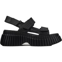 CAMPER BCN - Sandals for Women - Black, size 7.5, Smooth leather