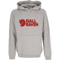 Felpa Cappuccio Uomo Logo Hoodie Grey Melange