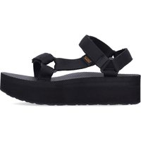 TEVA Women's Flatform Universal Sandal in Black, Size 10