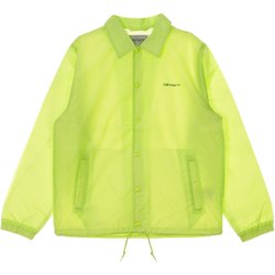 Giacca Coach Jacket Uomo Script Coach Jacket Lime/Black