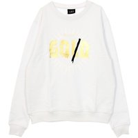 Felpa Leggera Girocollo Uomo God Gold Sweatshirt White