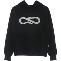 Felpa Leggera Cappuccio Uomo Diamonds Hoodie Black
