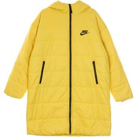 Long Down Jacket Women's Sportswear Core Parka Solar Flare/white/black