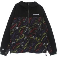 Giacca a Vento Uomo Deco Hood Jacket Black