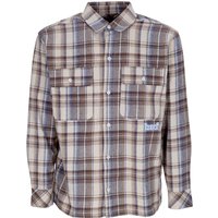 Drestige 54% sur chemise homme en flanelle crème à manches longues