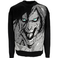 Maglione Uomo Attack Titan Sweater X Attack On Titan Black