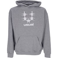 Felpa Leggera Cappuccio Uomo About Hoodie Grey Heather
