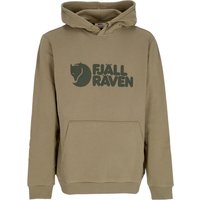 Felpa Cappuccio Uomo Logo Hoodie Light Olive