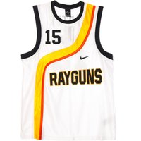 Men's Basketball Tank Top M Swingman Jersey No 15 Vince Carter Rayguns White/university Gold/team Orange/black