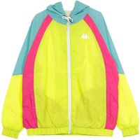 Drestige 16% Rabatt HerrenWindjacke in Limette Hellgrün und Fuchsia