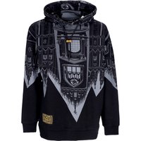 Men's Lightweight Hooded Sweatshirt Bench Duomo Over Hoodie Black