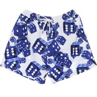 Drestige 29% Rabatt auf Dice Herren Badeshorts in Blau und Weiß