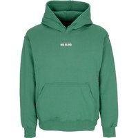Felpa Leggera Cappuccio Uomo Ribs Blind Hoodie Green Bottle