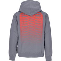 Felpa Cappuccio Uomo Ribs Hoodie Grey
