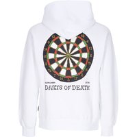 Darts Hoodie White Men's Lightweight Hooded Sweatshirt