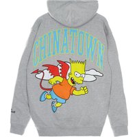 Felpa Cappuccio Uomo Devil Arc Hoodie X the Simpsons Ash