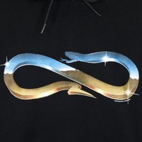 Felpa Leggera Cappuccio Uomo Logo Desert Hoodie Black
