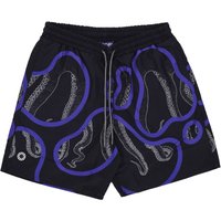 Costume Pantaloncino Uomo Stained Boardshort Black