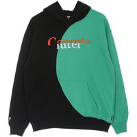 Men's Lightweight Hooded Sweatshirt Split Hoodie X Carrots Black