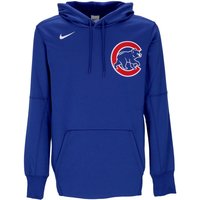Felpa Cappuccio Uomo Mlb Wordmark Therma Performance Pullover Hoodie Chicub Rush Blue