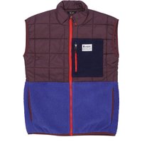 Smanicato Uomo Trico Hybrid Vest Wine/blue Violet