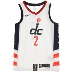Canotta Basket Uomo Nba Swingman Jersey City Edition No 2 John Wall Waswiz White