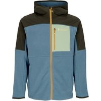 Giubbotto Pile Uomo Abrazo Fleece Hoodie Full-zip Jacket Woods/blue Spruce
