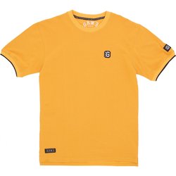 Maglietta Uomo Cholo Round Neck G-Polo Mustard