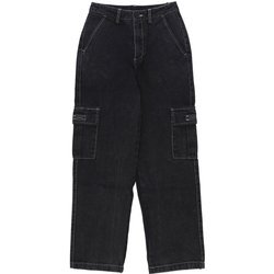 Jeans Donna Nolan Cargo Slouch Pant Black Acid Wash/White
