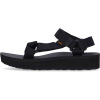 TEVA Women's Midform Universal Sandal in Black, Size 9