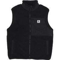 Smanicato Uomo Lake Vest Sherpa Flint Black