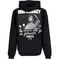 Felpa Cappuccio Uomo Forever Hoodie X Bob Marley Black