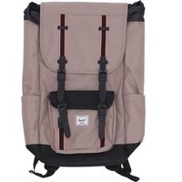 Unisex backpack Little America Backpack Taupe Grey/black/shell Pink