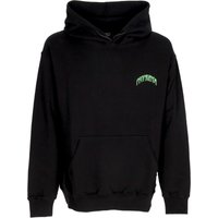 Felpa Leggera Cappuccio Uomo Triangle Panther Hoodie Black