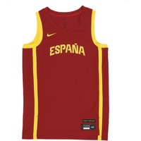 Men's Basketball Tank Top Limited Road Basketball Jersey Team Spain Team Crimson/tour Yellow